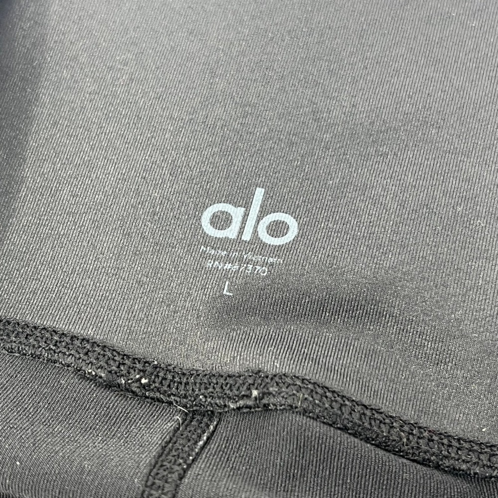 Alo Yoga High Waist Airlift Leggings Women's Size Large Black - Picture 5 of 6